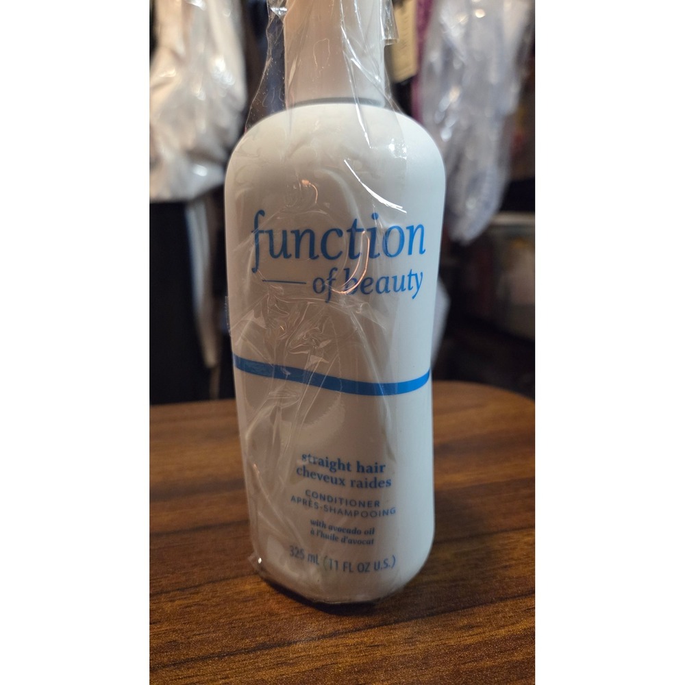 Function of Beauty Straight Hair Conditioner with Avocado Oil 11 fl oz 325 mL